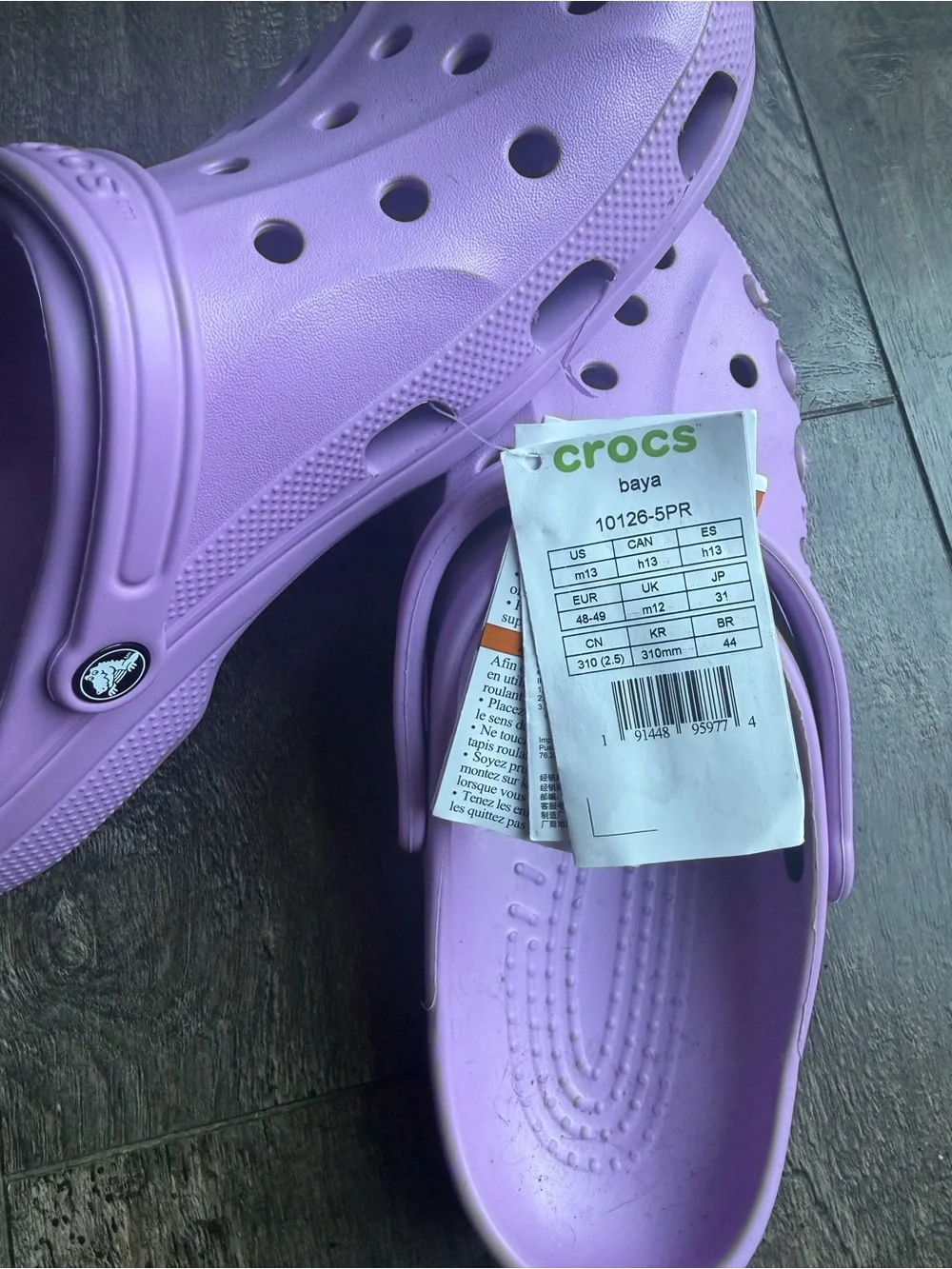 Crocs Baya Clog -Lavender Purple